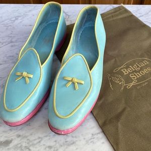 Belgian Shoes Midinette 10 Women tri-color